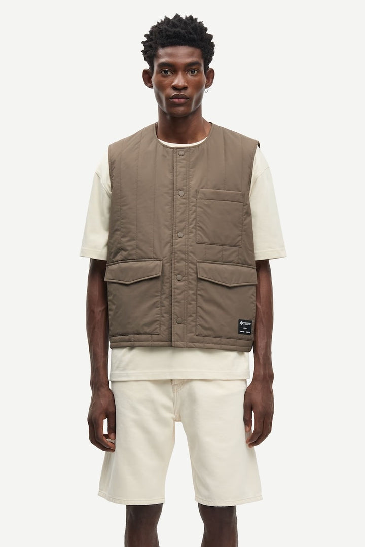SAGAVIN Vest major brown