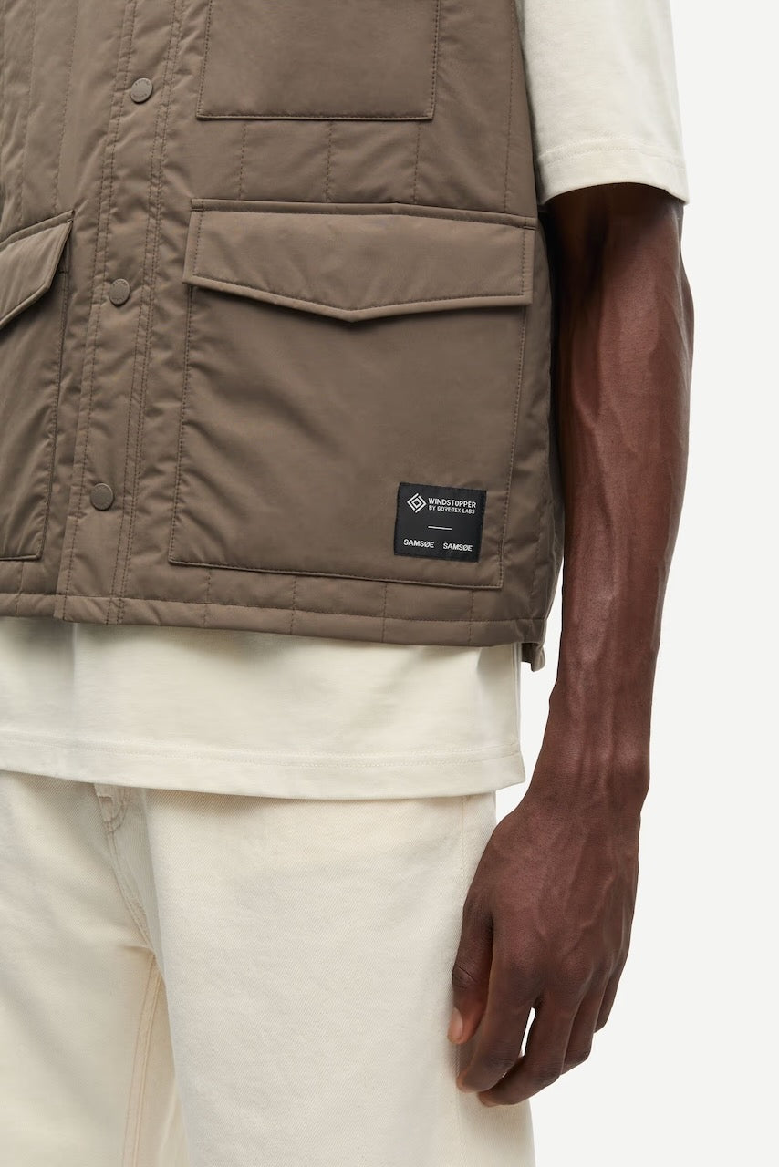 SAGAVIN Vest major brown