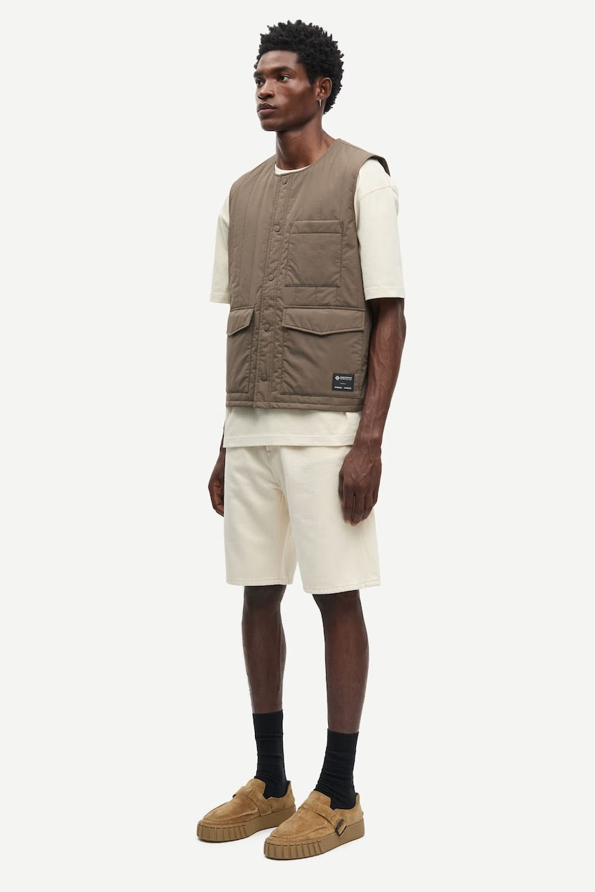 SAGAVIN Vest major brown