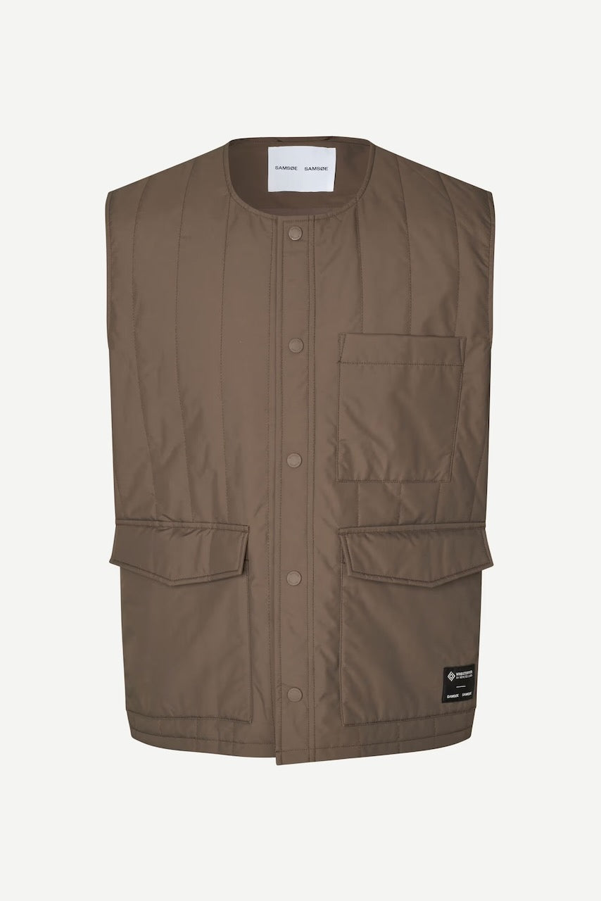 SAGAVIN Vest major brown