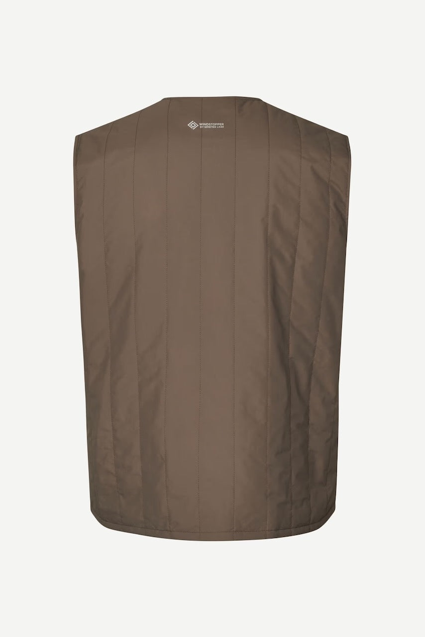 SAGAVIN Vest major brown