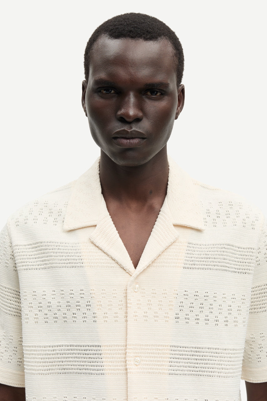 SAMARTIN Shirt clear cream
