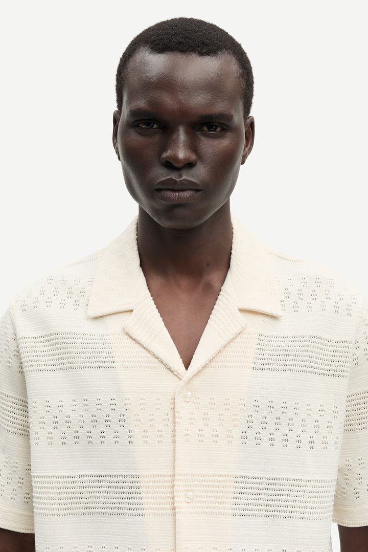 SAMARTIN Shirt clear cream