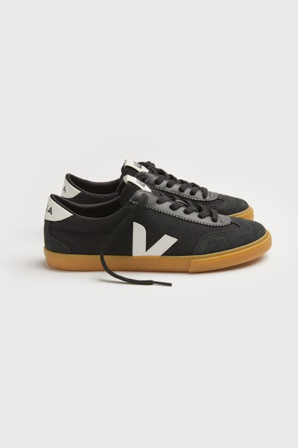 VOLLEY Canvas black white natural
