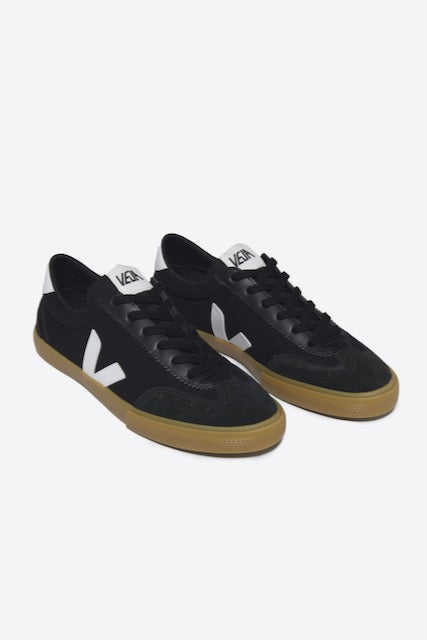 VOLLEY Canvas black white natural