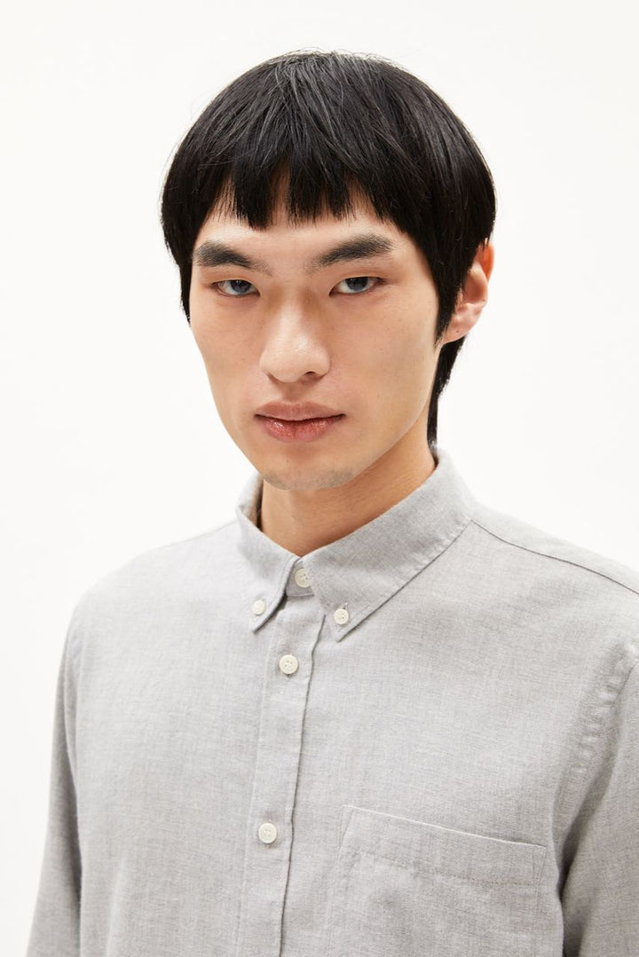 ARAAMO Shirt silver mel