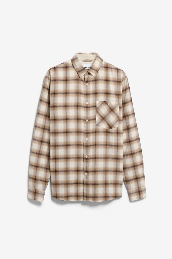 COTTON Check Longsleeve Shirt