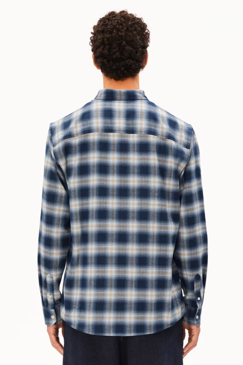 COTTON Check Longsleeve Shirt