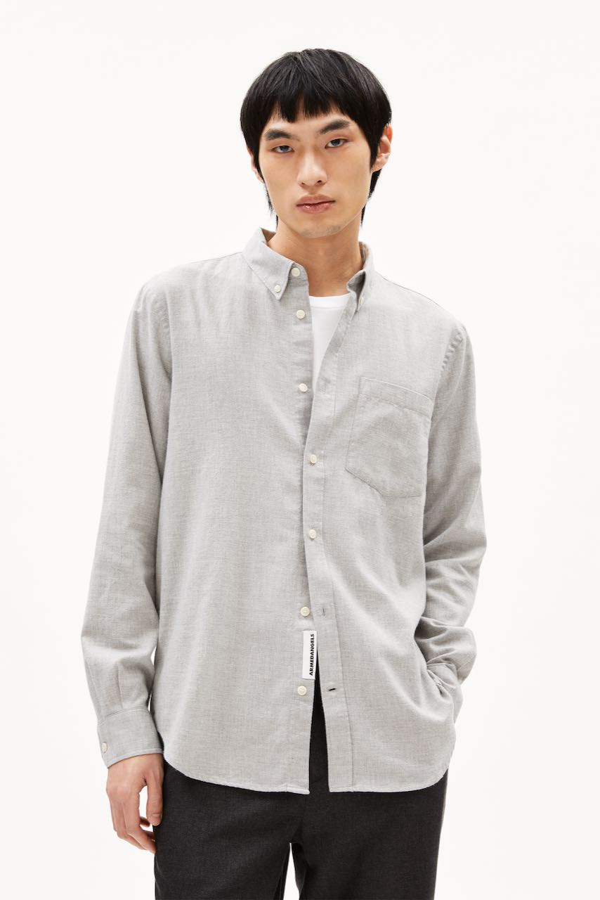 ARAAMO Shirt silver mel