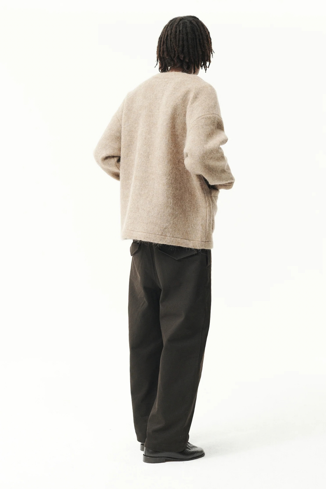 CARDI FUZZY BONDED Camel