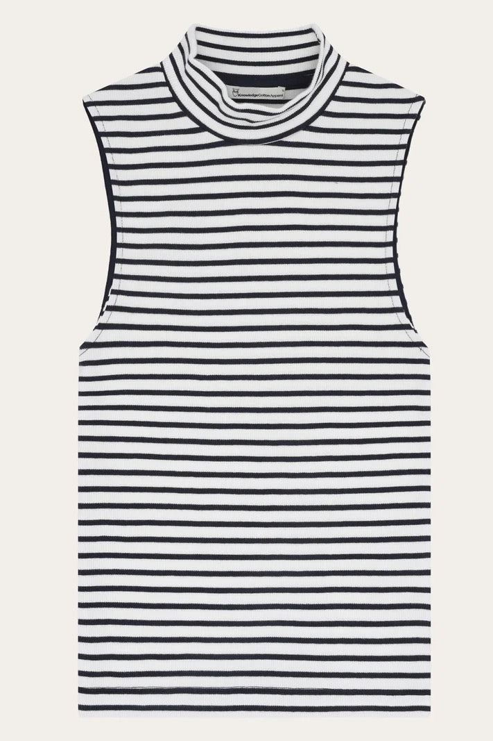 HIGH NECK Rib Top KCA