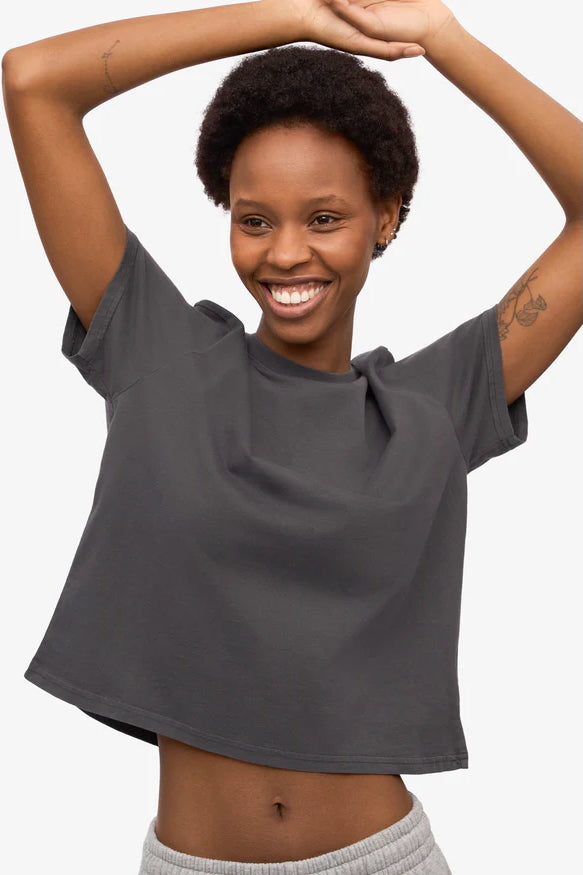 BOXY CROP Tee | Colorful Standard