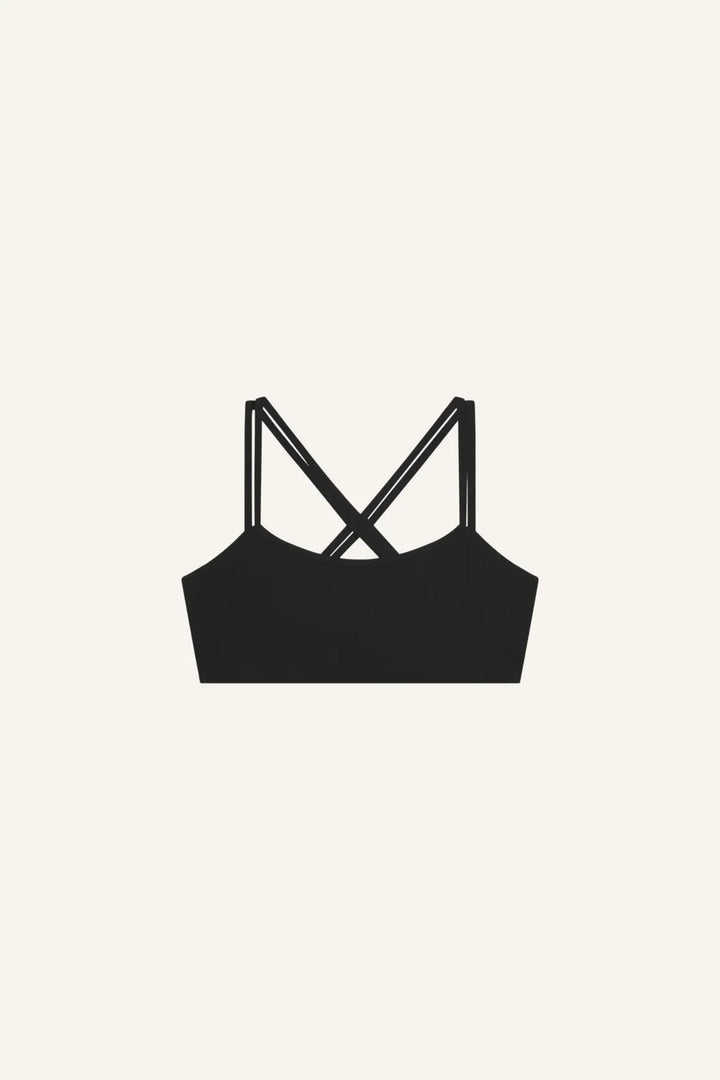 SUNNY TOP Swim Apparel black
