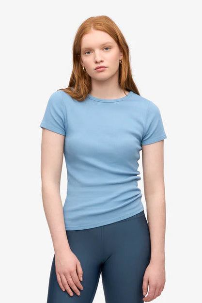 ORGANIC Rib Shortsleeve T-Shirt
