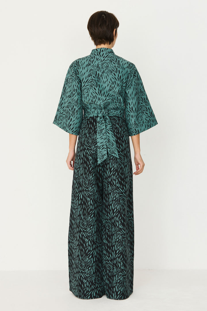 KATTALIN Jumpsuit leaves