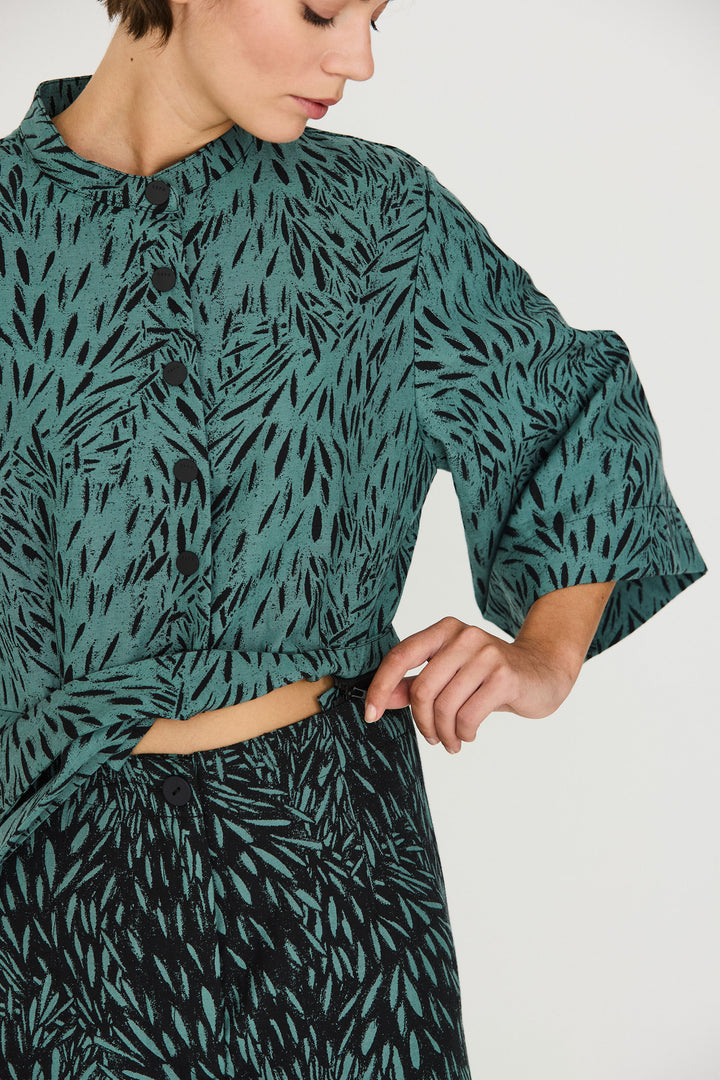 KATTALIN Jumpsuit leaves