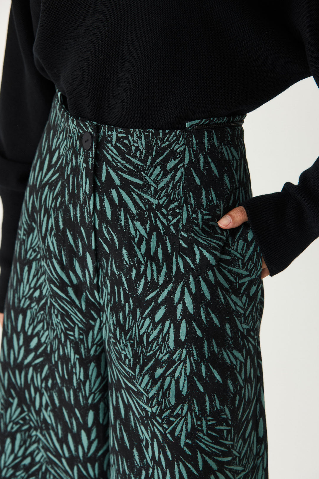 KATTALIN Jumpsuit leaves