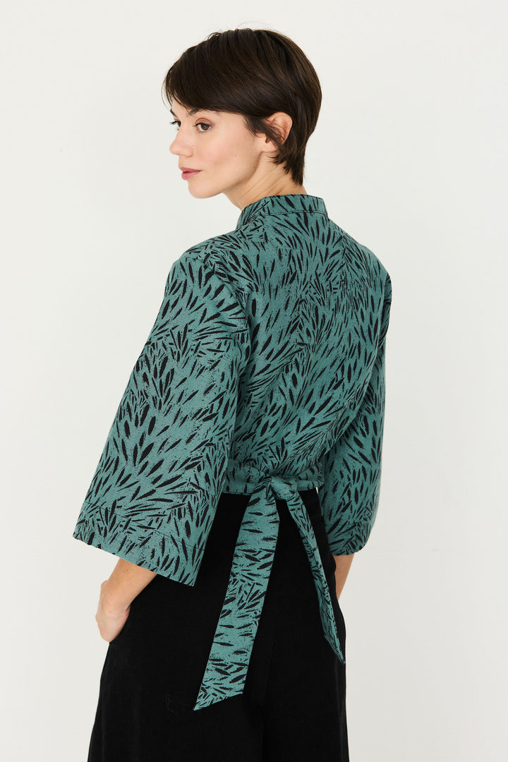 KATTALIN Jumpsuit leaves