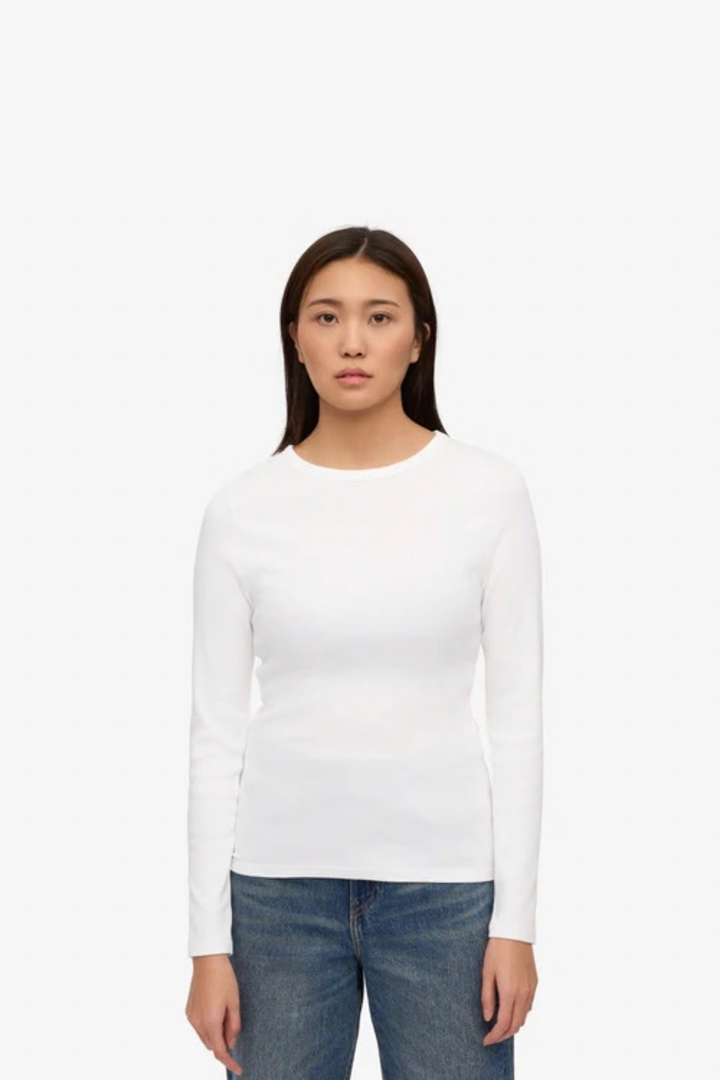 WOMEN Organic Rib LS T-Shirt