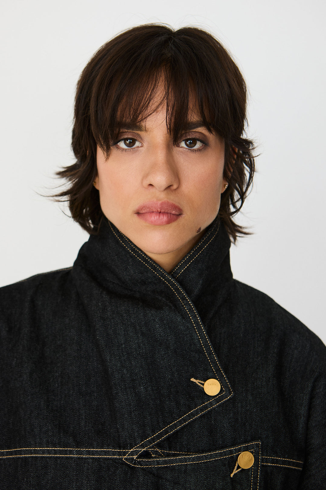 IZAR Shirt black denim
