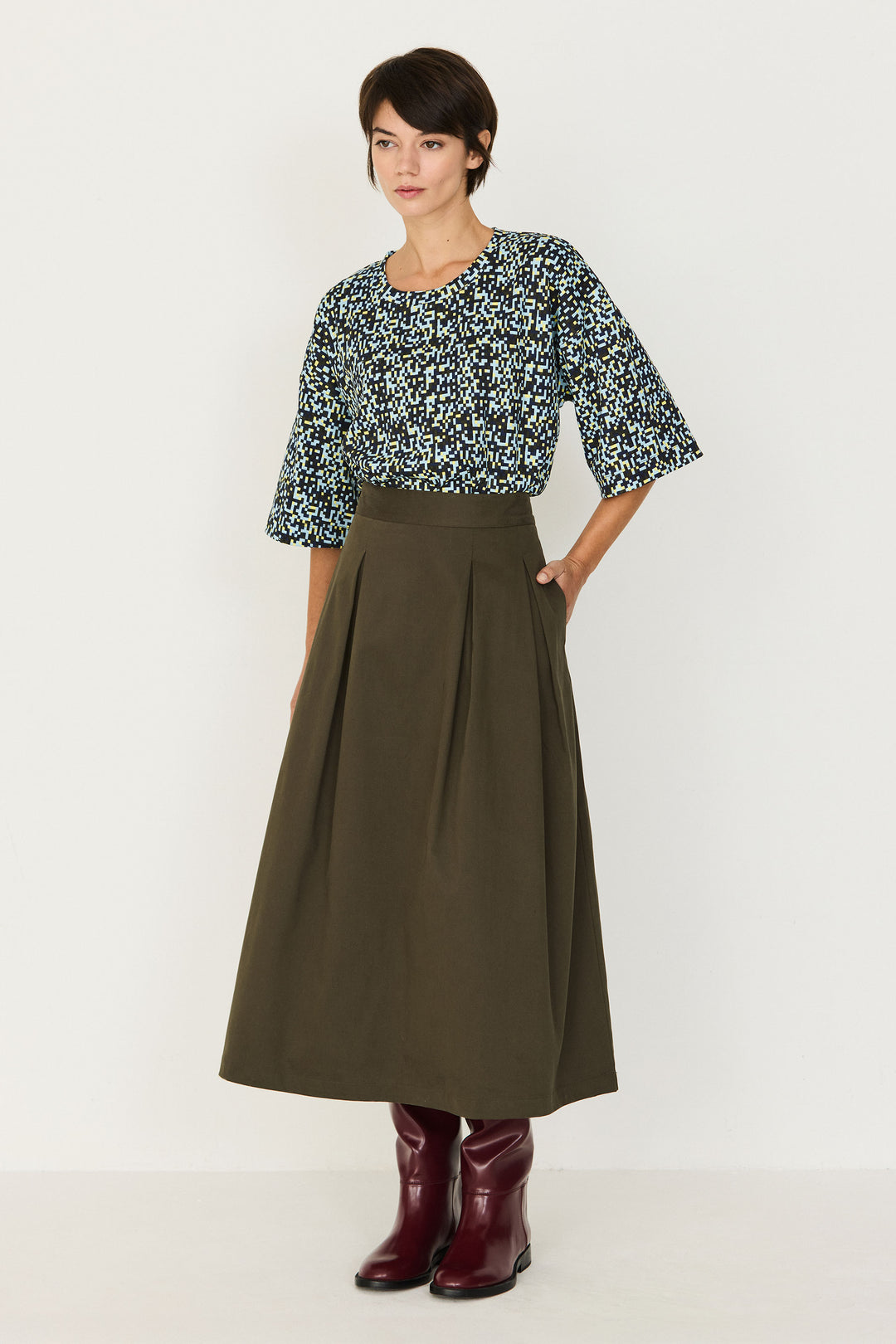 ELOISA Skirt taupe