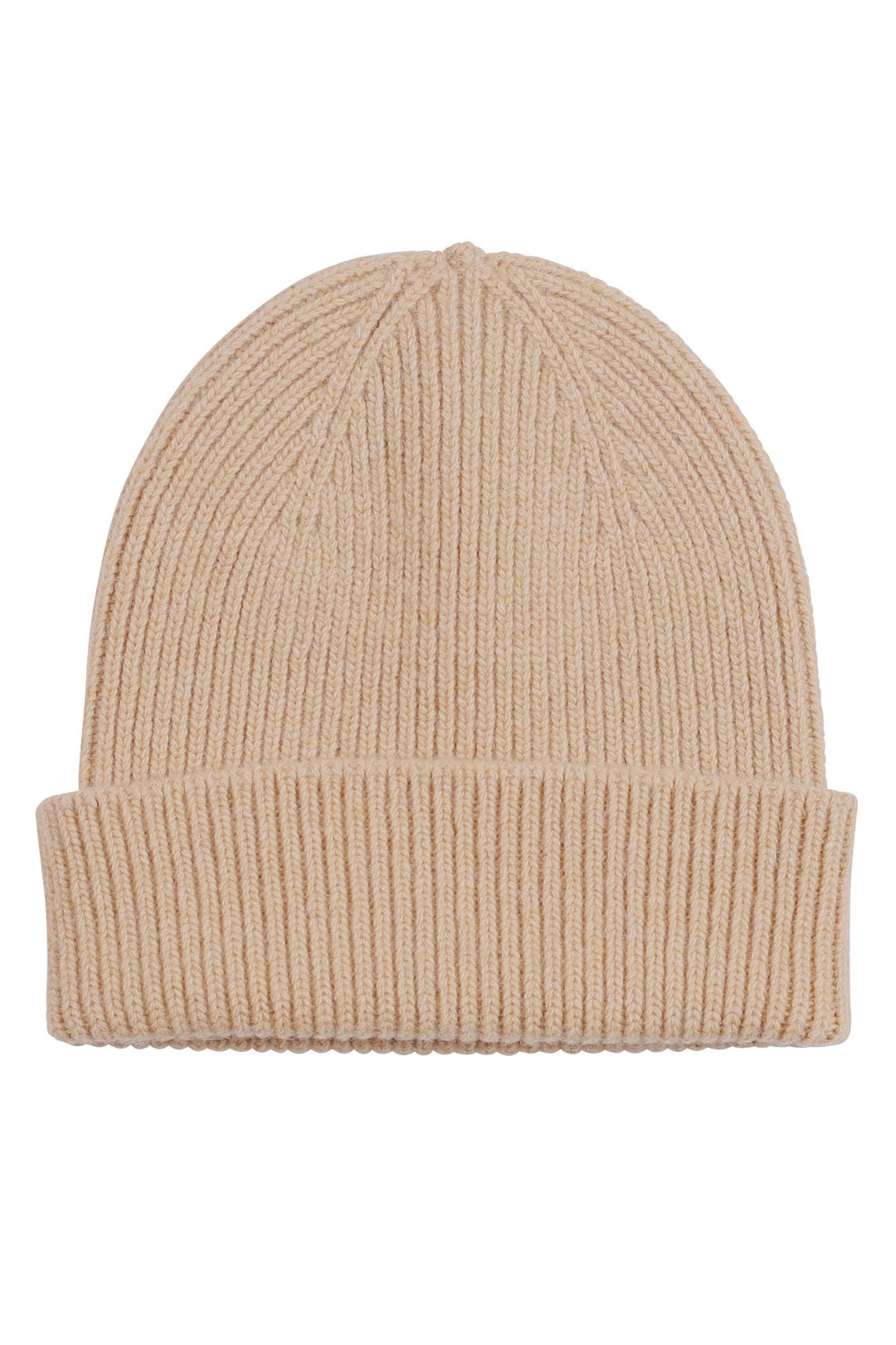 Strickmütze aus recycelter, extrafeiner Merinowolle von Colorful Standard CS 5081 honig beige