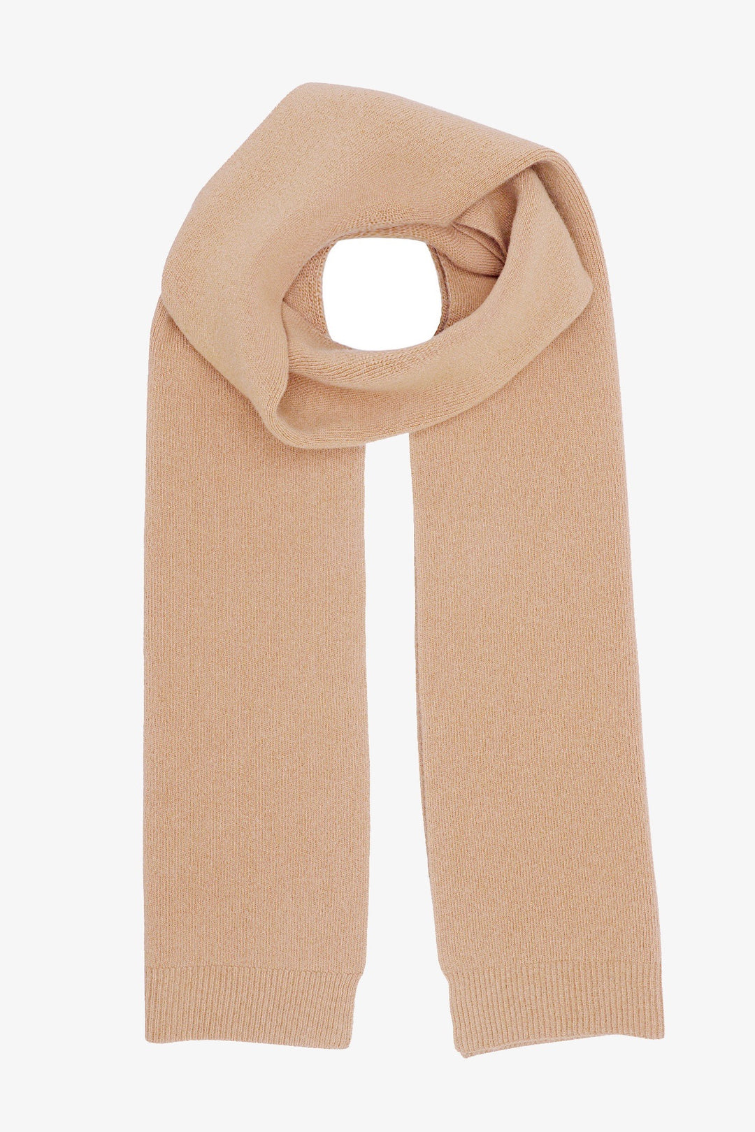 Schal aus recycelter, extrafeiner Merinowolle von Colorful Standard CS 5082 honig beige 