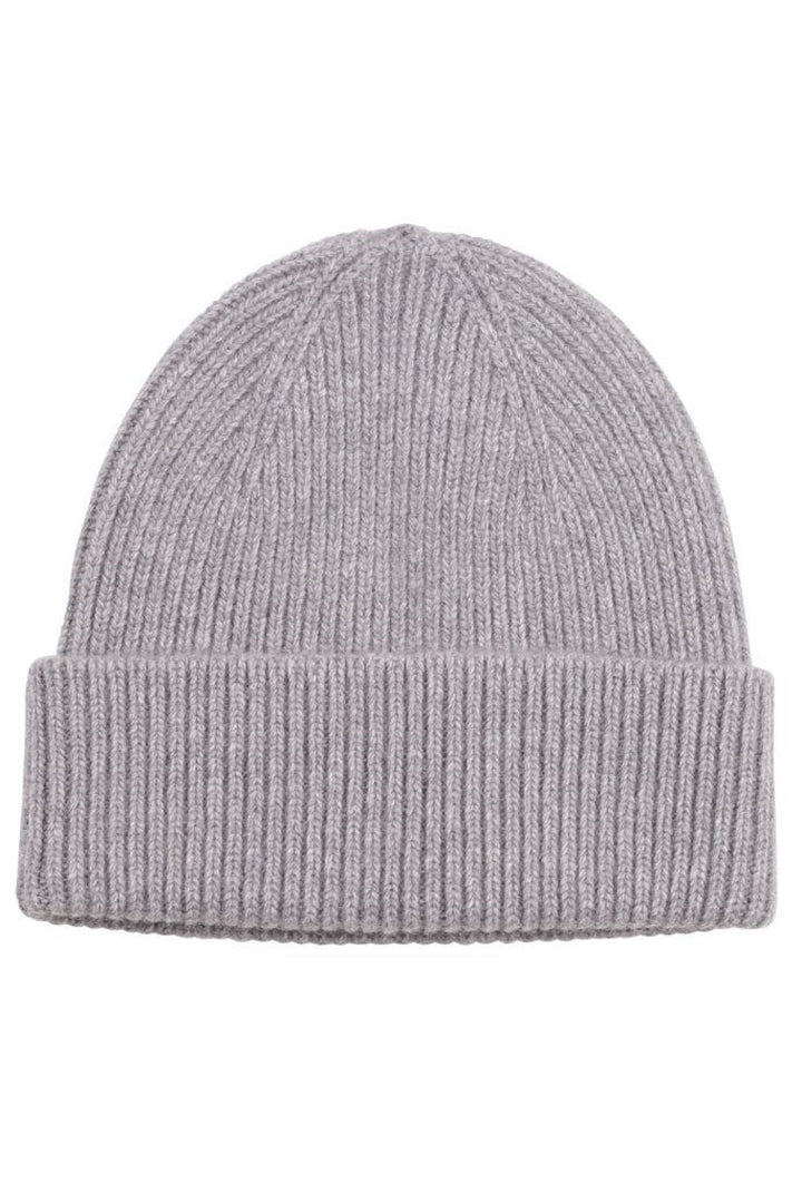 Strickmütze aus recycelter, extrafeiner Merinowolle von Colorful Standard CS 5081 grau meliert