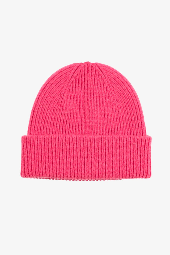 Strickmütze aus recycelter, extrafeiner Merinowolle von Colorful Standard CS 5081 pink