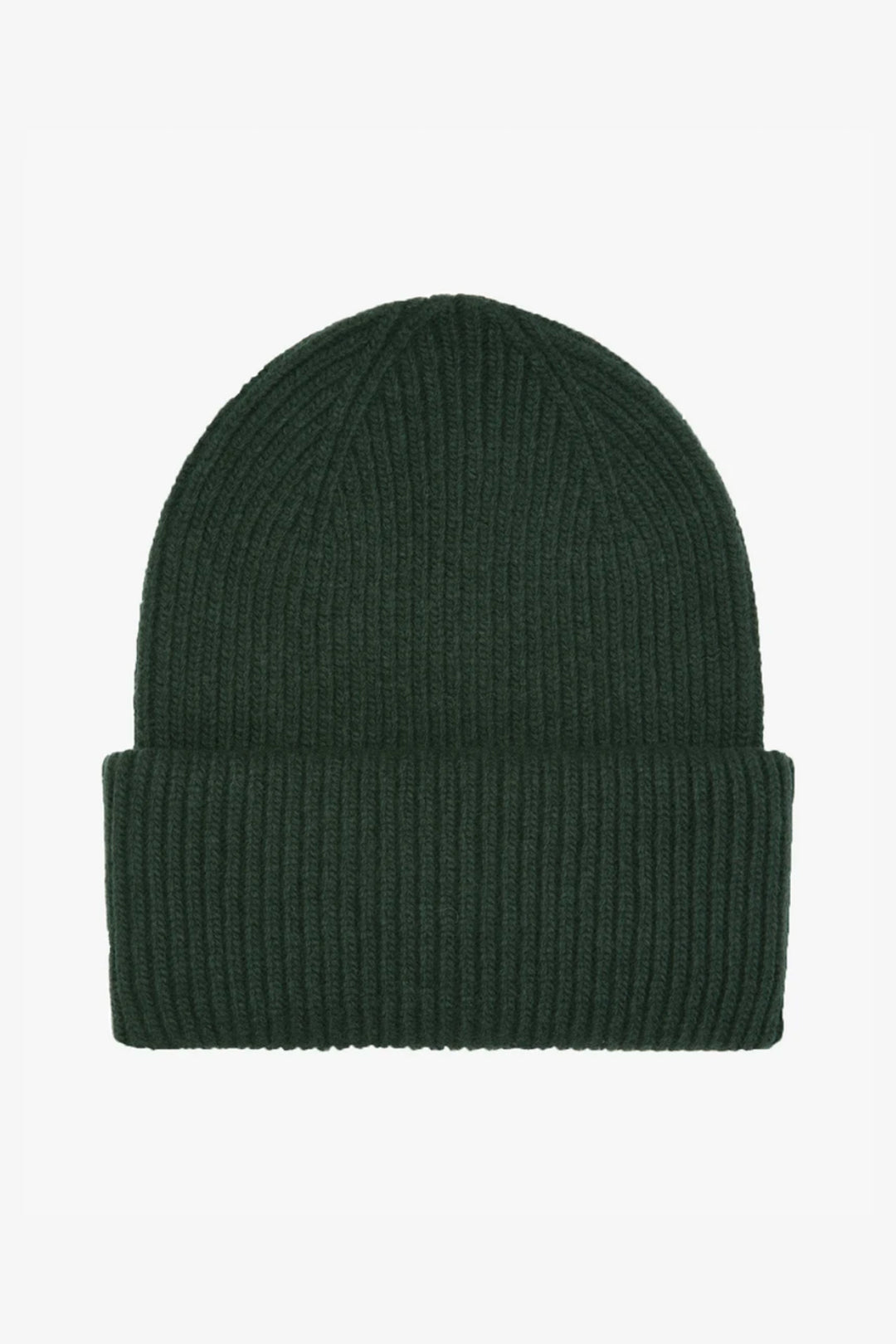 Strickmütze aus recycelter, extrafeiner Merinowolle von Colorful Standard CS 5085 dunkelgrün jägergrün
