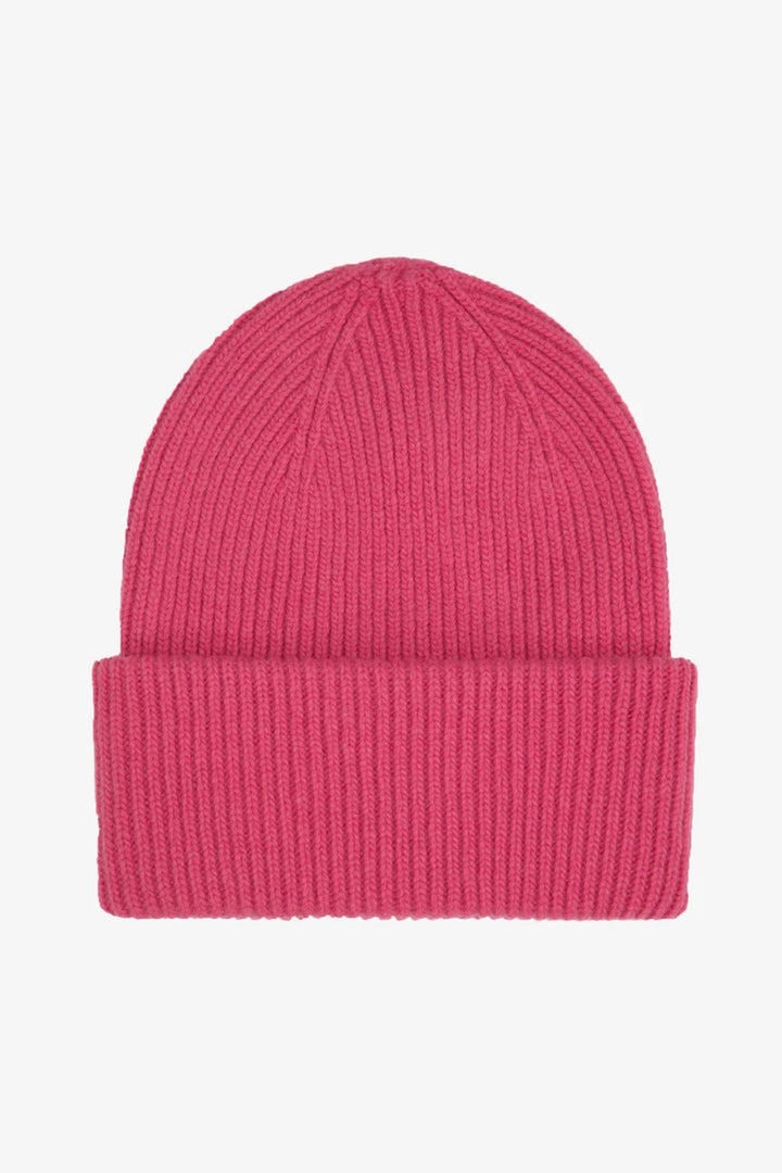 Strickmütze aus recycelter, extrafeiner Merinowolle von Colorful Standard CS 5085 himbeer rosa